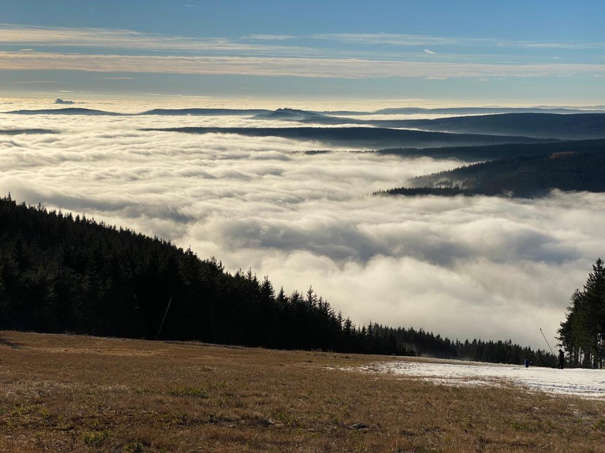 Horska Bouda Schmitke Vyhled Klinovec Villa Jáchymov Esterno foto